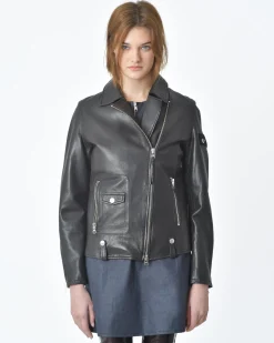 La Piscine Paris Blouson en cuir "True Power" True Religion*Femme Blousons & Vestes