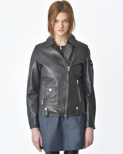 La Piscine Paris Blouson en cuir "True Power" True Religion*Femme Blousons & Vestes