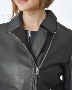 La Piscine Paris Blouson en cuir 