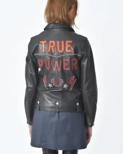 La Piscine Paris Blouson en cuir 