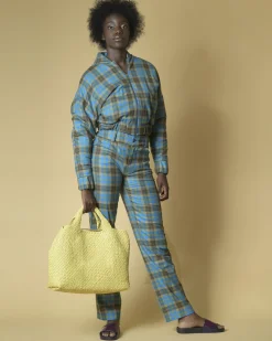 La Piscine Paris Blouson en laine à carreaux Roi du Lac*Femme Blousons & Vestes