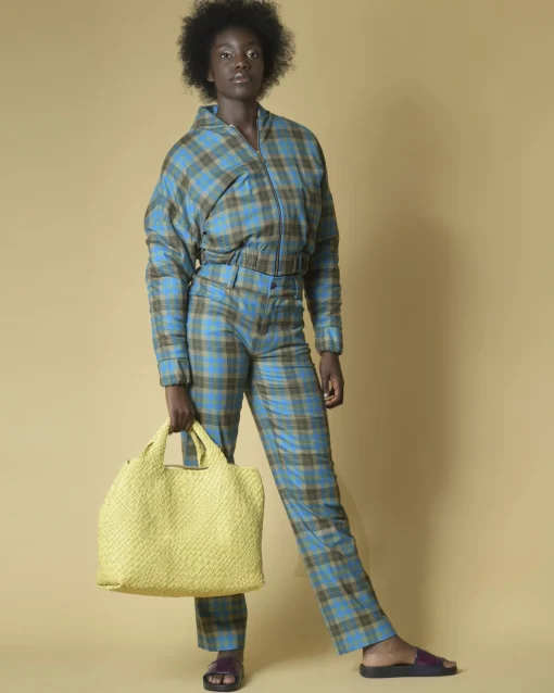 La Piscine Paris Blouson en laine à carreaux Roi du Lac*Femme Blousons & Vestes