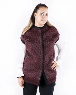 La Piscine Paris Blouson long en mohair à motif animal She's so*Femme Blousons & Vestes