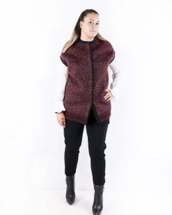 La Piscine Paris Blouson long en mohair à motif animal She's so*Femme Blousons & Vestes