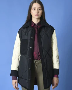 La Piscine Paris Blouson matelassé réversible T_Coat*Femme Blousons & Vestes