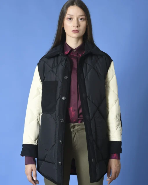 La Piscine Paris Blouson matelassé réversible T_Coat*Femme Blousons & Vestes
