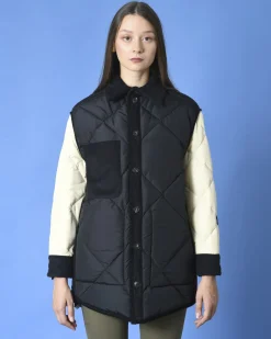 La Piscine Paris Blouson matelassé réversible T_Coat*Femme Blousons & Vestes