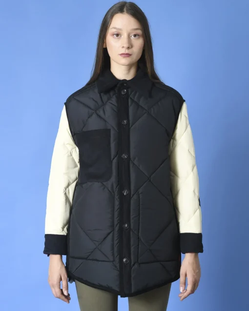 La Piscine Paris Blouson matelassé réversible T_Coat*Femme Blousons & Vestes