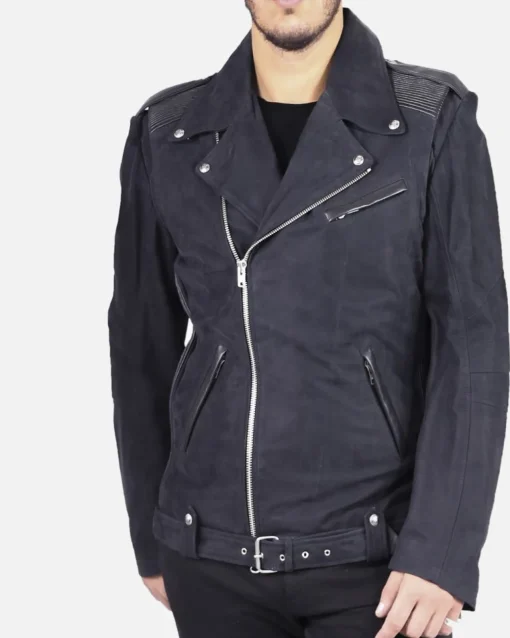 La Piscine Paris Blouson texturée en cuir Lords & Fools*Homme Blousons & Vestes
