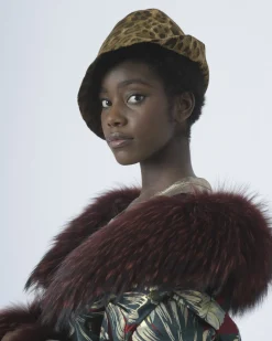 La Piscine Paris Bob à imprimé léopard JSC*Femme Chapeaux, Bonnets & Casquettes