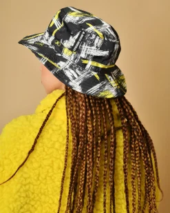 La Piscine Paris Bob en tissu technique à imprimé Moose Knuckles*Femme Chapeaux, Bonnets & Casquettes