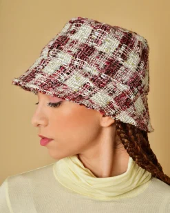 La Piscine Paris Bob en tweed Edward Achour*Femme Chapeaux, Bonnets & Casquettes