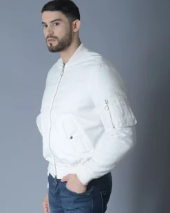 La Piscine Paris Bomber en nylon texturé Soulland*Homme Blousons & Vestes