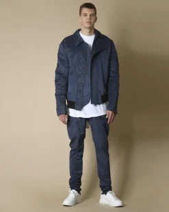 La Piscine Paris Bomber effet denim Lost & Found*Homme Blousons & Vestes