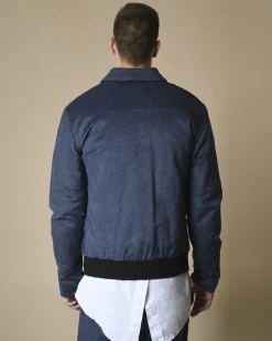 La Piscine Paris Bomber effet denim Lost & Found*Homme Blousons & Vestes