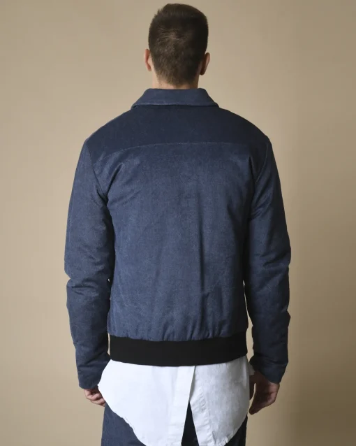 La Piscine Paris Bomber effet denim Lost & Found*Homme Blousons & Vestes