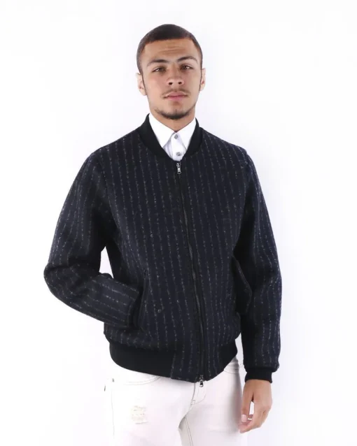 La Piscine Paris Bomber en laine rayée Archive 18-20*Homme Blousons & Vestes