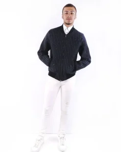 La Piscine Paris Bomber en laine rayée Archive 18-20*Homme Blousons & Vestes
