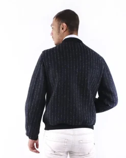 La Piscine Paris Bomber en laine rayée Archive 18-20*Homme Blousons & Vestes