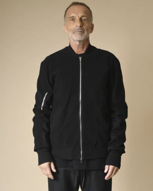 La Piscine Paris Bomber en sergé de coton Lost & Found*Homme Blousons & Vestes