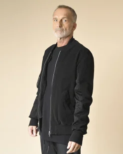 La Piscine Paris Bomber en sergé de coton Lost & Found*Homme Blousons & Vestes