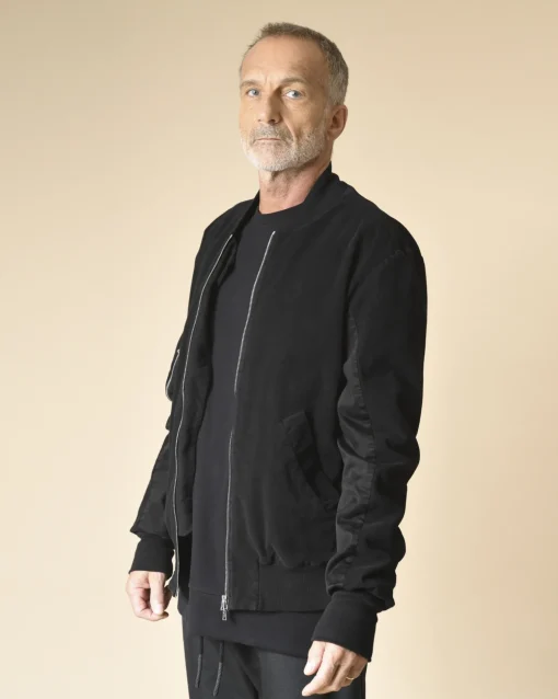 La Piscine Paris Bomber en sergé de coton Lost & Found*Homme Blousons & Vestes