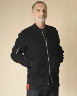 La Piscine Paris Bomber en sergé de coton Lost & Found*Homme Blousons & Vestes