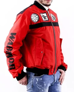 La Piscine Paris Bomber à patches fantaisies John Richmond*Homme Blousons & Vestes