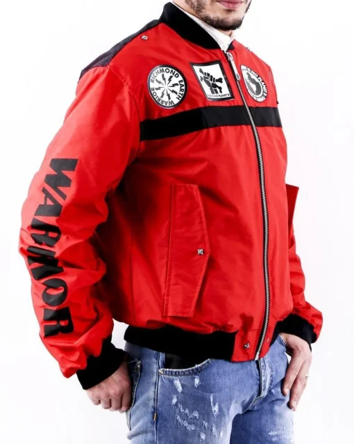 La Piscine Paris Bomber à patches fantaisies John Richmond*Homme Blousons & Vestes