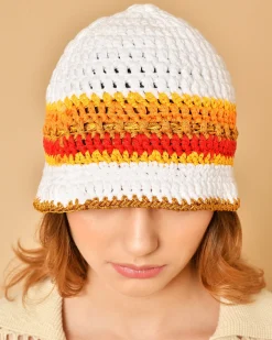 La Piscine Paris Bonnet en crochet coloré Sfizio*Femme Chapeaux, Bonnets & Casquettes