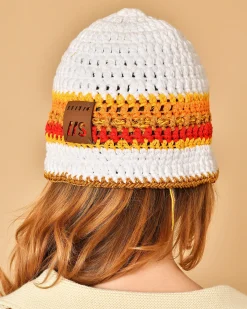 La Piscine Paris Bonnet en crochet coloré Sfizio*Femme Chapeaux, Bonnets & Casquettes