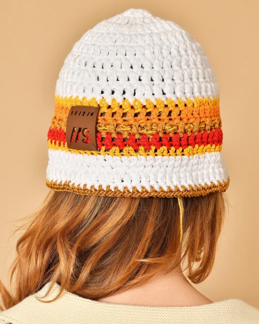La Piscine Paris Bonnet en crochet coloré Sfizio*Femme Chapeaux, Bonnets & Casquettes