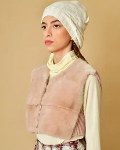 La Piscine Paris Bonnet en laine et cachemire Lorena Antoniazzi*Femme Chapeaux, Bonnets & Casquettes