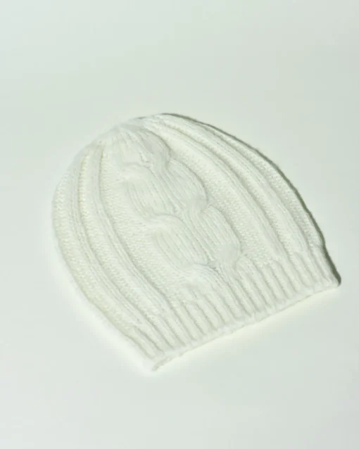 La Piscine Paris Bonnet en maille à motif torsadé Peserico*Femme Chapeaux, Bonnets & Casquettes