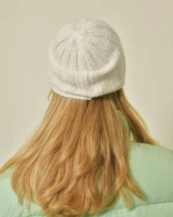 La Piscine Paris Bonnet en maille à motif torsadé Peserico*Femme Chapeaux, Bonnets & Casquettes