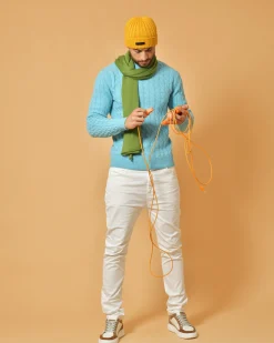 La Piscine Paris Bonnet moutarde en maille People Of Shibuya*Homme Chapeaux, Bonnets & Casquettes