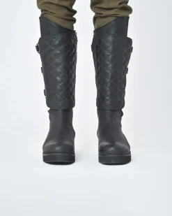 La Piscine Paris Bottes genoux en cuir Nostra Santissima*Homme Chaussures