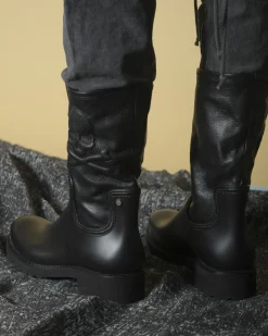 La Piscine Paris Bottes imperméables à empiècement en cuir Philipp Plein*Homme Chaussures