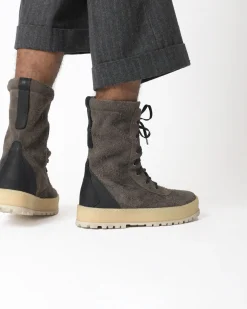 La Piscine Paris Bottine cuir retournée Premiata*Homme Chaussures
