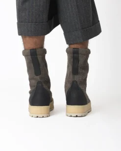 La Piscine Paris Bottine cuir retournée Premiata*Homme Chaussures