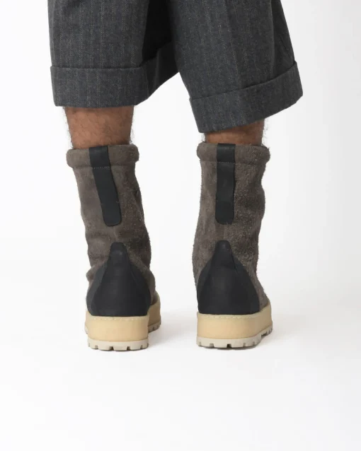La Piscine Paris Bottine cuir retournée Premiata*Homme Chaussures