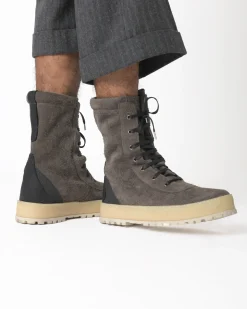 La Piscine Paris Bottine cuir retournée Premiata*Homme Chaussures