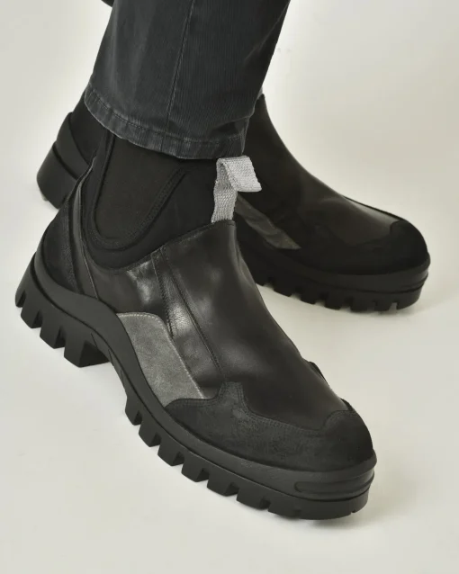 La Piscine Paris Bottine en cuir Premiata*Homme Chaussures