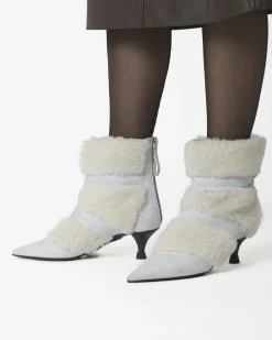 La Piscine Paris Bottine fausse fourrure Premiata*Femme Chaussures