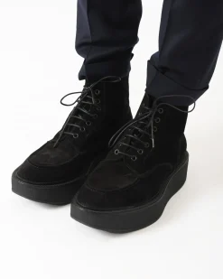 La Piscine Paris Bottine montante en cuir Premiata*Homme Chaussures