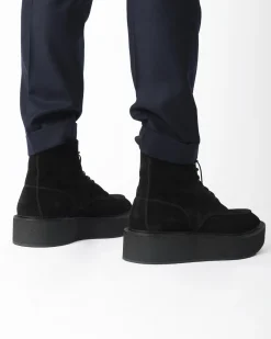 La Piscine Paris Bottine montante en cuir Premiata*Homme Chaussures