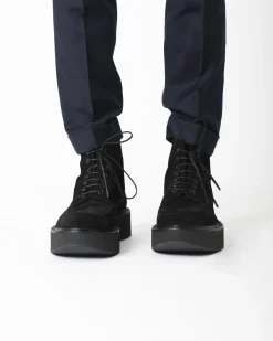 La Piscine Paris Bottine montante en cuir Premiata*Homme Chaussures