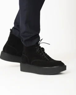 La Piscine Paris Bottine montante en cuir Premiata*Homme Chaussures