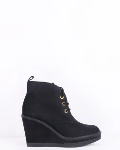 La Piscine Paris Bottines compensées en daim Serafini*Femme Chaussures