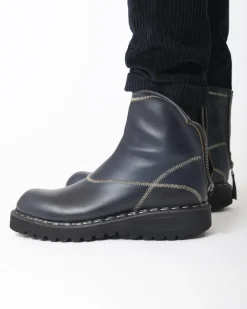 La Piscine Paris Bottines en cuir à fermeture éclair Premiata*Homme Chaussures